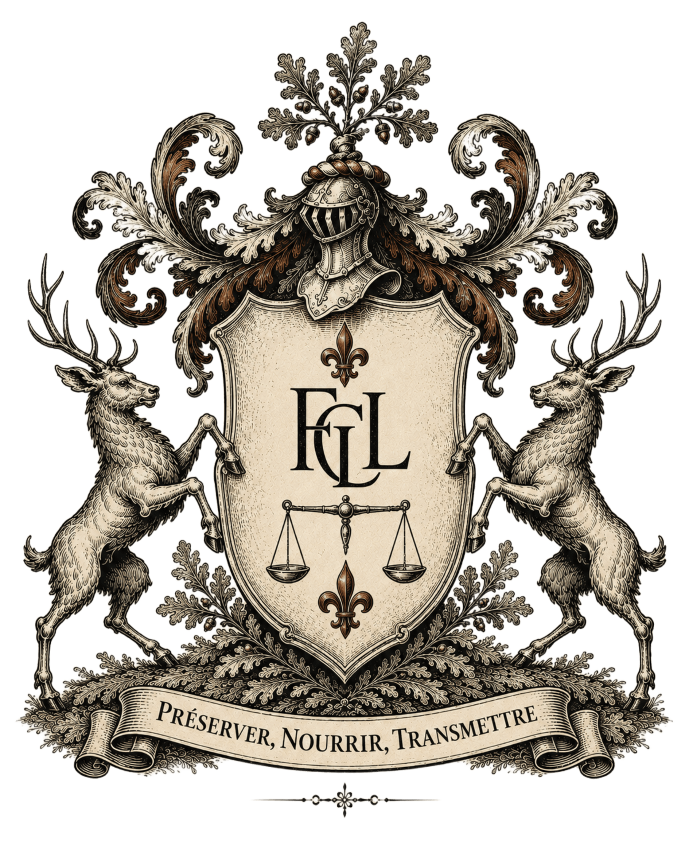 Armes de la Fiducie Claude Leblanc